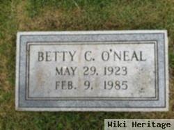 Betty Catherine Simmons O'neal