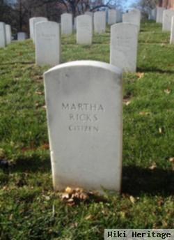 Martha Ricks