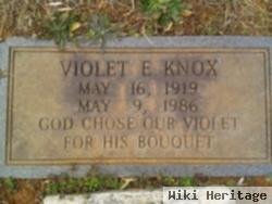 Violet E. Knox