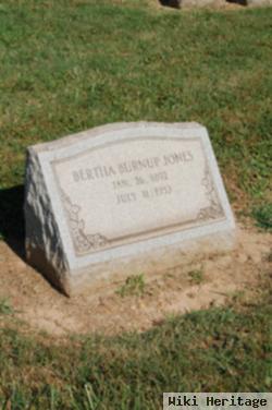 Bertha Burnup Jones