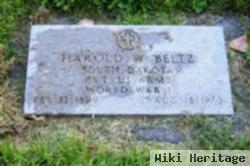 Harold William Beltz