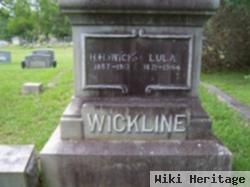 Henry Hutchinson "wick" Wickline