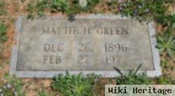 Mattie Harris Green