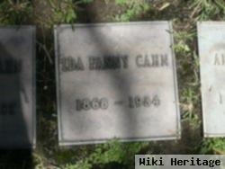 Ida Fanny Cahn