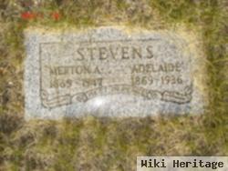 Merton A Stevens