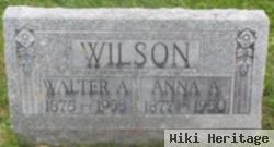 Walter A Wilson