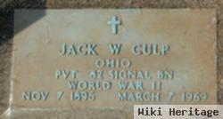 Jack W Culp