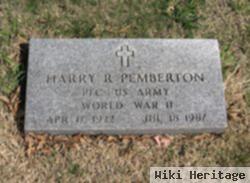 Harry R Pemberton