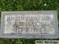 Thomas Hayden Thompson