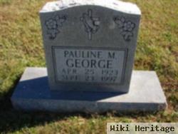 Pauline M George