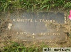 Jeanette L Trader