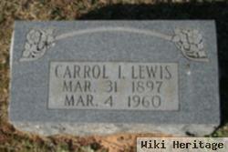 Carrol I Lewis