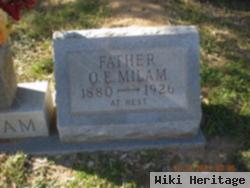 Oscar Everett Milam, Sr