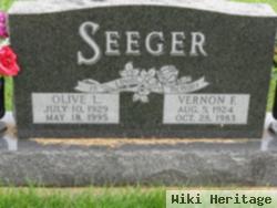 Vernon F Seeger