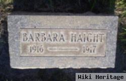 Barbara Haight