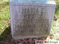 Maria E Shiber