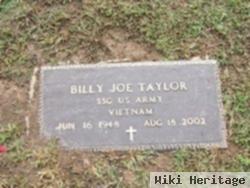 Sgt Billy Joe "bill" Taylor