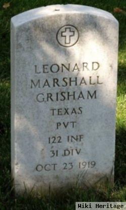 Leonard M Grisham