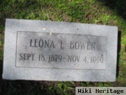 Leona E White Bowen