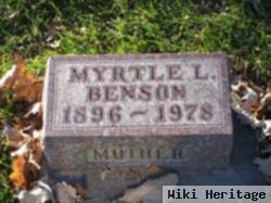 Myrtle L Carlson Benson