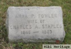 Anna P. Fowler Staples