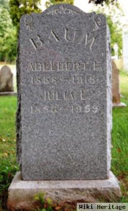 Adelbert E Baum