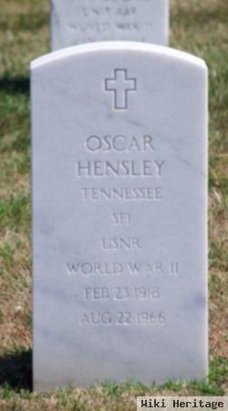 Oscar Hensley