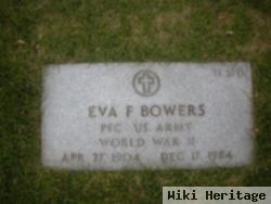 Eva F Bowers