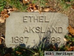 Ethel G Aksland