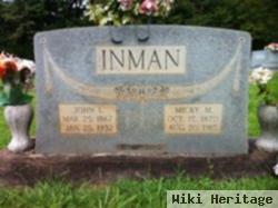 John Ira Inman, Sr