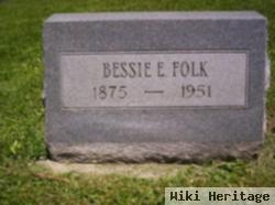 Bessie E Folk