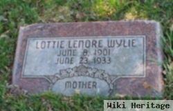 Lottie Lenore Jennings Wylie