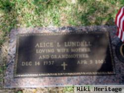 Alice L Lundell