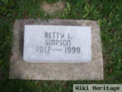 Betty L. David Simpson