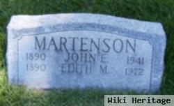 Edith M Martenson