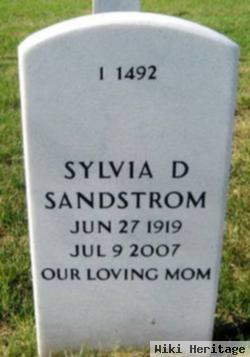 Sylvia D Sandstrom