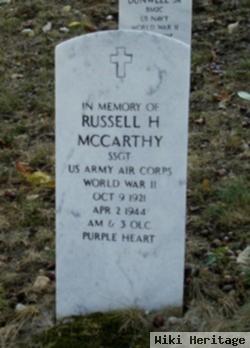 Ssgt Russell H. Mccarthy