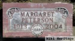 Margaret "bitty" Briley Peterson