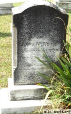 Anna M. Wills