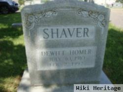 Dewitt Homer Shaver