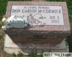 Don Garvin Mccormick