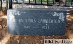 Mary Emily Lamberton