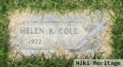 Helen Katherine Krier Cole