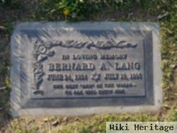 Bernard A. Lang