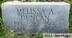 Melissa A Duncan