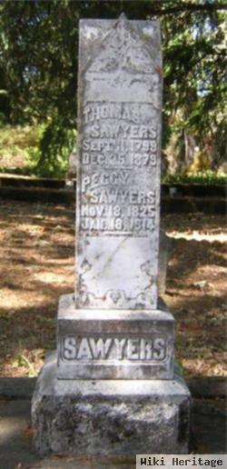 Margaret "peggy" Hay Sawyers