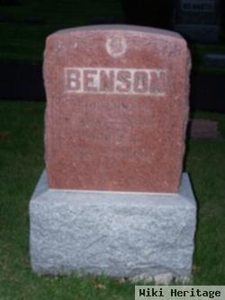 Borge A Benson