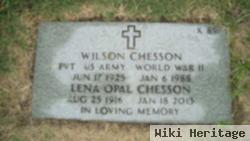 Pvt Wilson Chesson