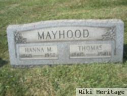 Thomas S Mayhood