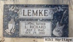 L Richard "dick" Lemke